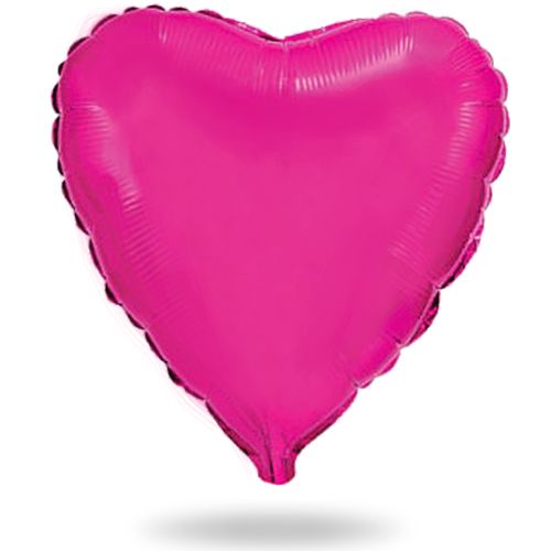 картинка Фольгированный шар "Сердце розовое от магазина ЦВЕТТОРГ