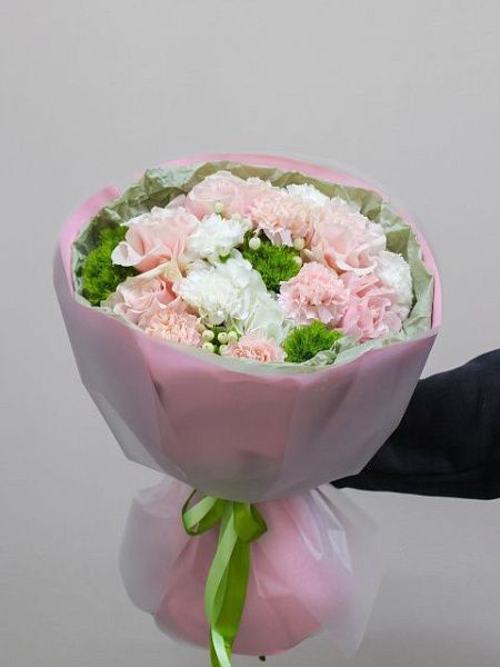 Букет с французскими розами «Романтик»